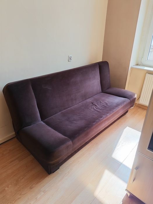 Wersalka ciemny brąz