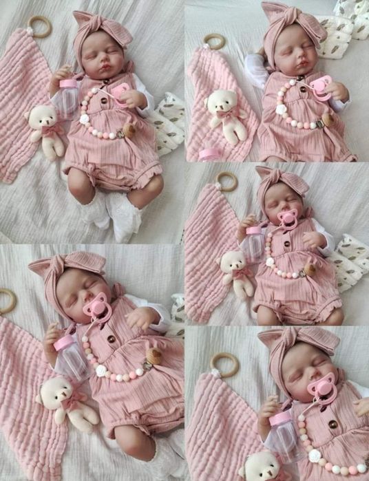 Lalka w typie Reborn z wyprawką prezent wielkanocny