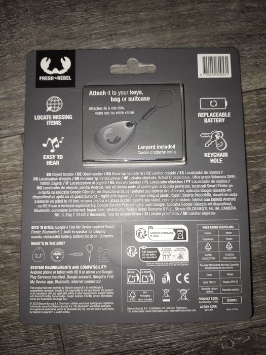 Трекер для Android брелок