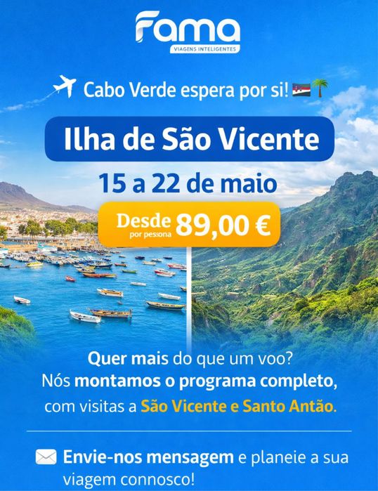 Cabo verde em Fama viagems