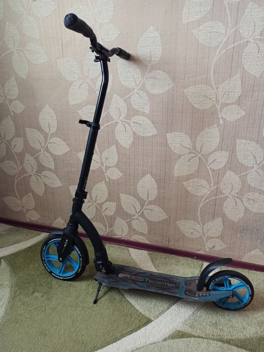 Самокат двоколісний з амортизатором Best Scooter