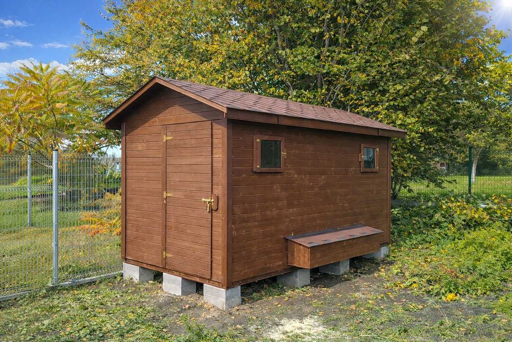 Kurnik 4 x 2 Kokoszka. Kurnik dla kur, kaczek, domek dla drobiu