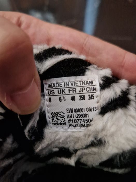 Sapatilhas / ténis Adidas Pro Conference Hi W "Zebra"