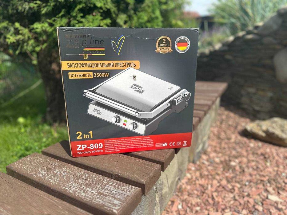 ‼️ Немецкий контактный гриль, вафельница 2-в-1 с сменными пластинами‼️