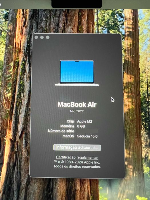 MacBook Air M2 2022 / 256GB SSD
