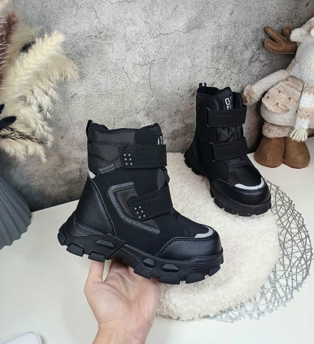 Зимові термо черевики Томм для хлопчика 32 33 34 35 36 37 38 чоботи
