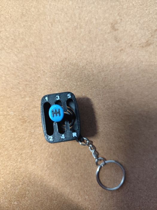 Porta-chaves de Mudanças (Para fãs de carros)