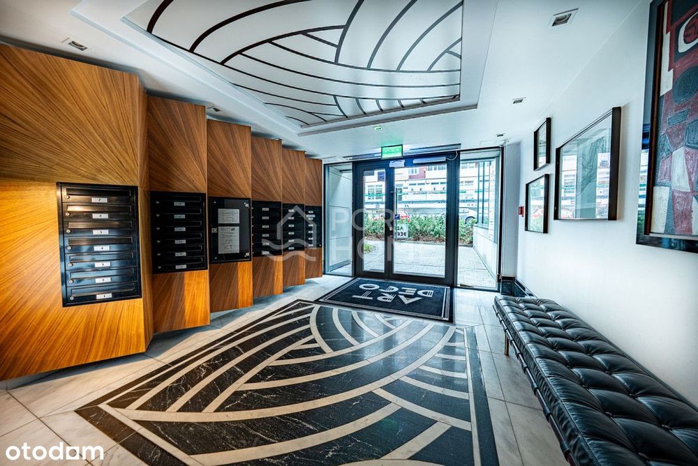 Nowoczesny dwupoziomowy apartament Art Deco Gdynia