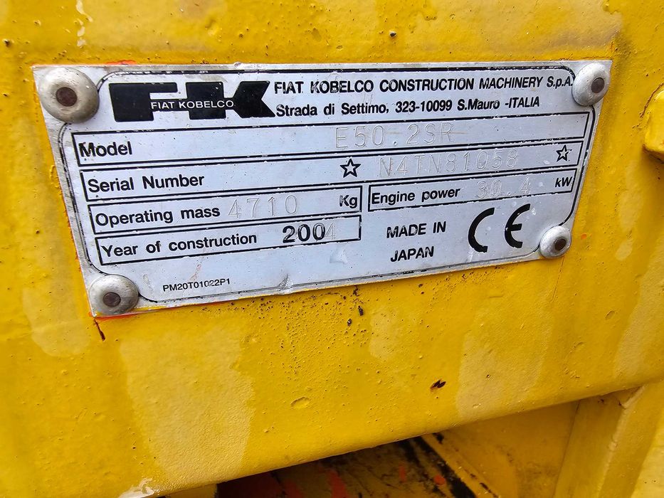 kobelco e50  4700kg.