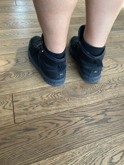 Wysokie męskie buty sneakersy wiązane Tommy Hilfiger 44