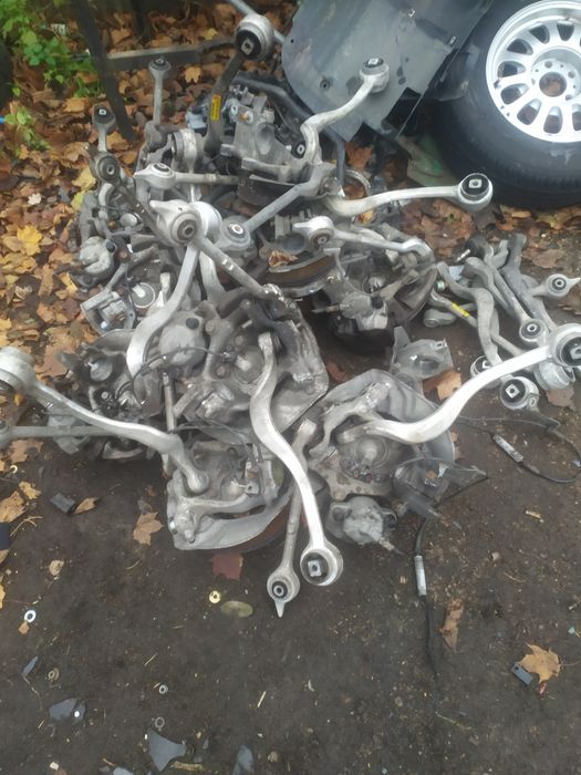 BMW E39 pista zwrotnica kompletna przednia