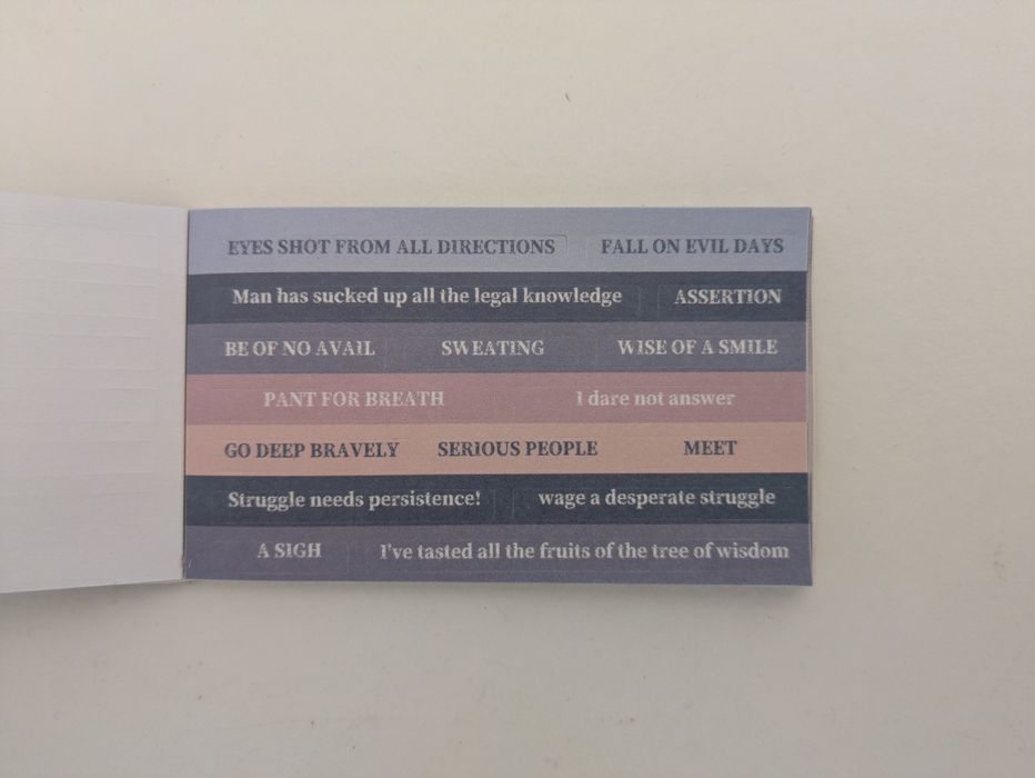 Autoculantes Frases Nôtre Dame de Paris, Scrapbooking