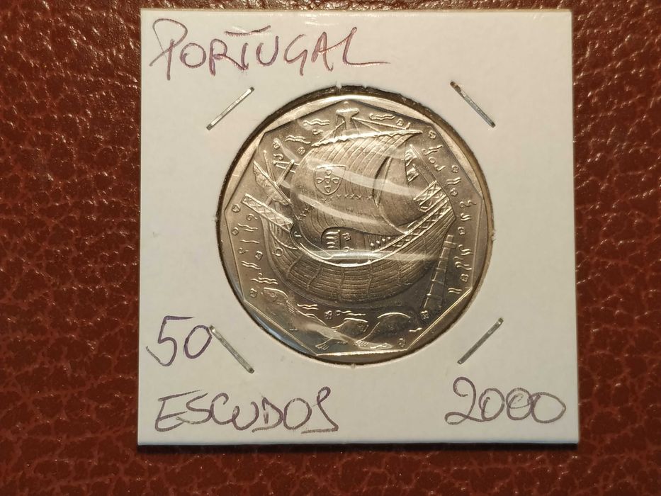 A719 moeda de 50 escudos de 2000 - Portugal