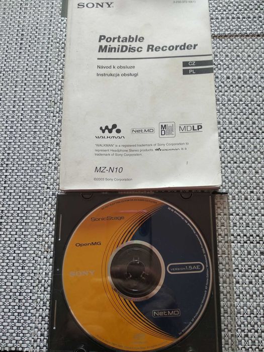 Mini Disc SONY mz n10