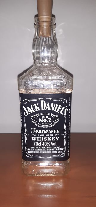 Garrafa Jack Daniel's com luz