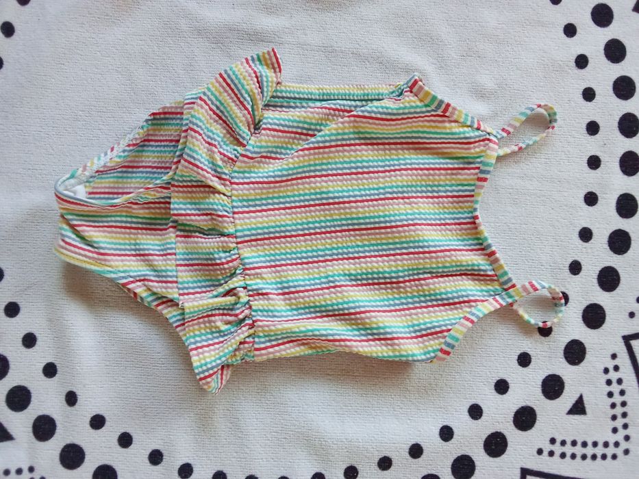 Kostium kąpielowy jednoczęściowy strój kąpielowy w paski 86 Primark