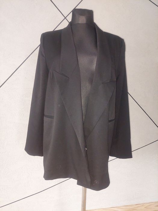 Czarna marynarka r. XL