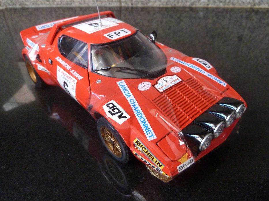 1:18 SunStar, Lancia Stratos, Winner Tour de Corse 1975, AutoArt, Minichamps