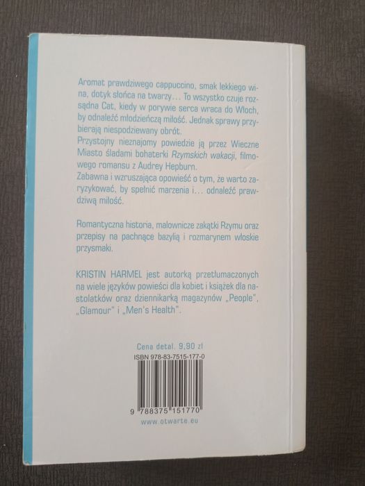 Książka pt. "Moje rzymskie wakacje"