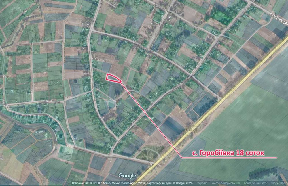 ‼️Без комісії‼️ ̶8̶0̶0̶0̶$̶ Ділянка с. Горобіївка 18 соток фасад 87м.
