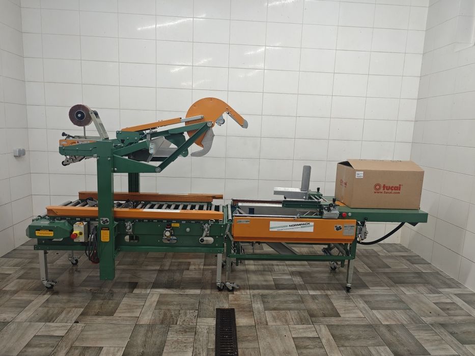Лінія для складання  і заклеювання ящиків Normpack Німеччина