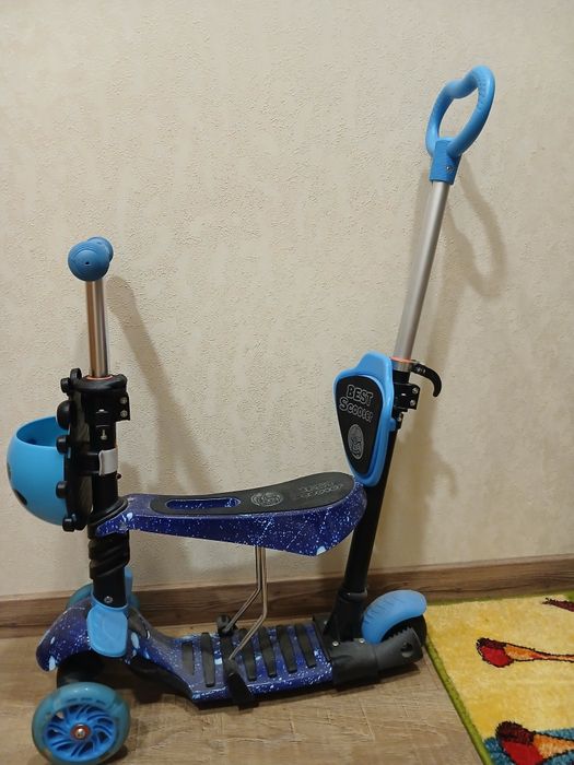 Дитячий самокат для хлопчика