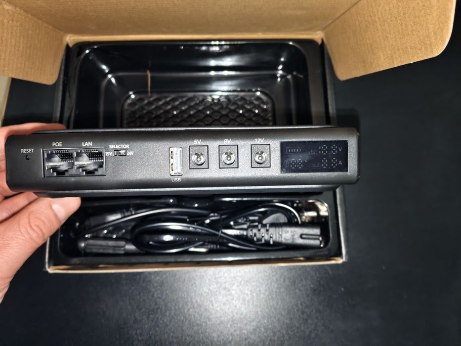 UPS ДБЖ для роутера ONU 36Вт Docreate DC1036L