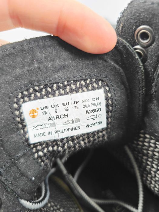 Timberland LODNON SQUARE A1RCH trapery roz 39