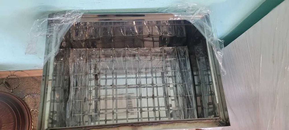 Коптильня нержавіюча 2-ярусна 2мм з гідрозатвором