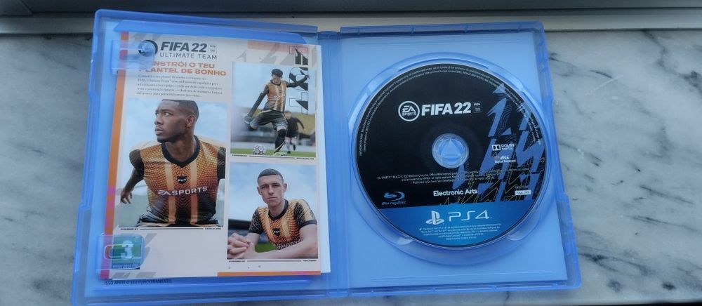 Fifa 22 usado, mas em bom estado PS4