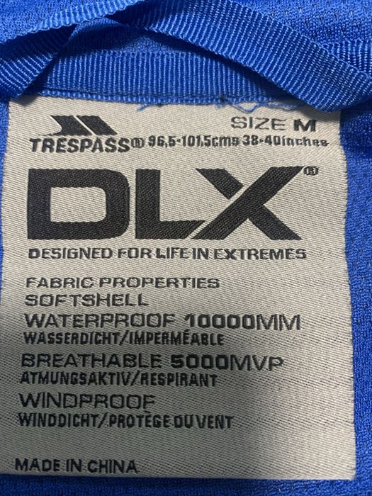 Куртка ветровка кофта софштелл худи Trespass Cassius DLX TP100