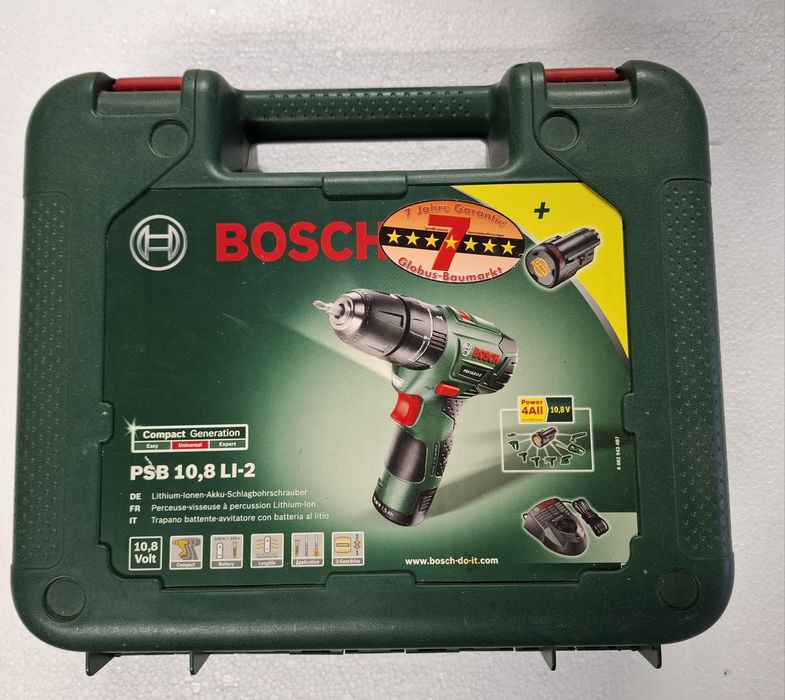 Wkrętarka Bosch 10,8 Wolt