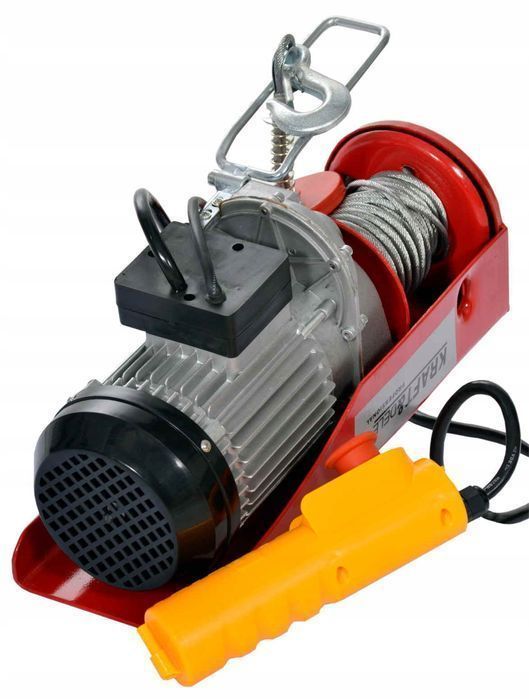 Wciągarka Elektryczna Wyciągarka Linowa Budowlana 250Kg / 230V
