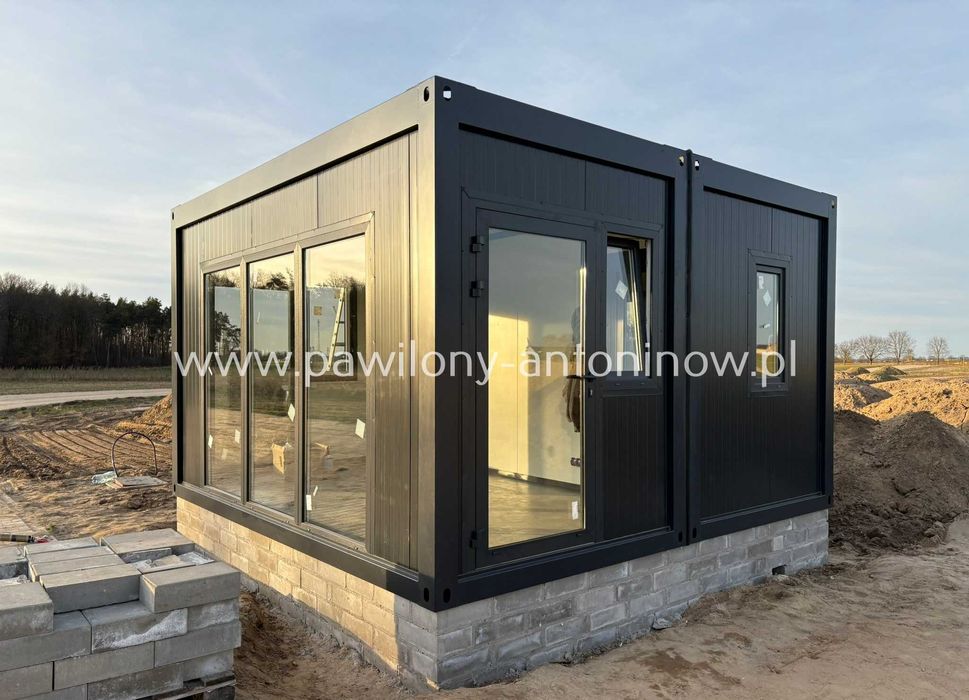 NOWY Pawilon Handlowy Kontener Biurowy Gastronomiczny 35m2