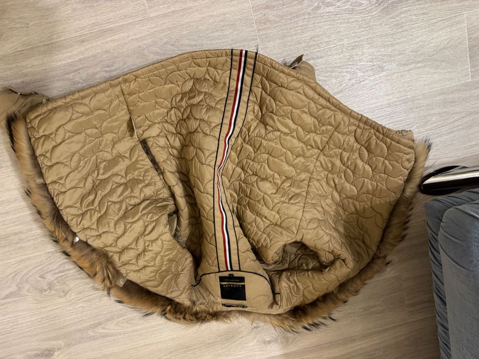 Куртка зимняя, с натуральным мехом