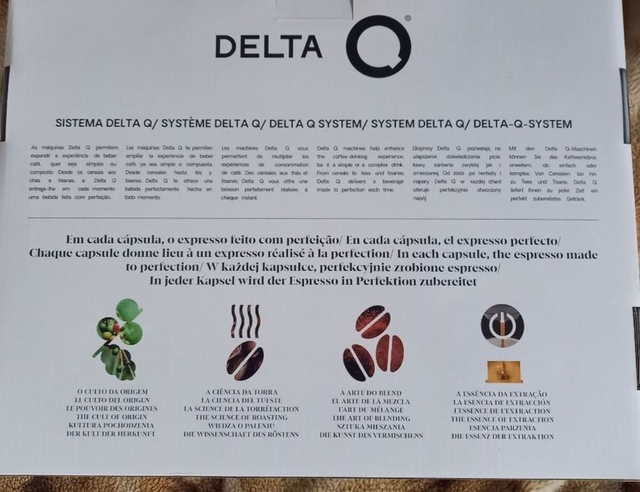 Ekspres do kawy delta Q mini qool Nowy