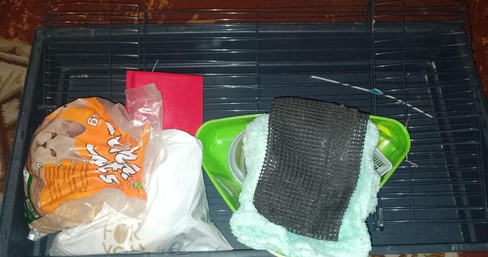 Klatka dla królika lub innego gryzonia