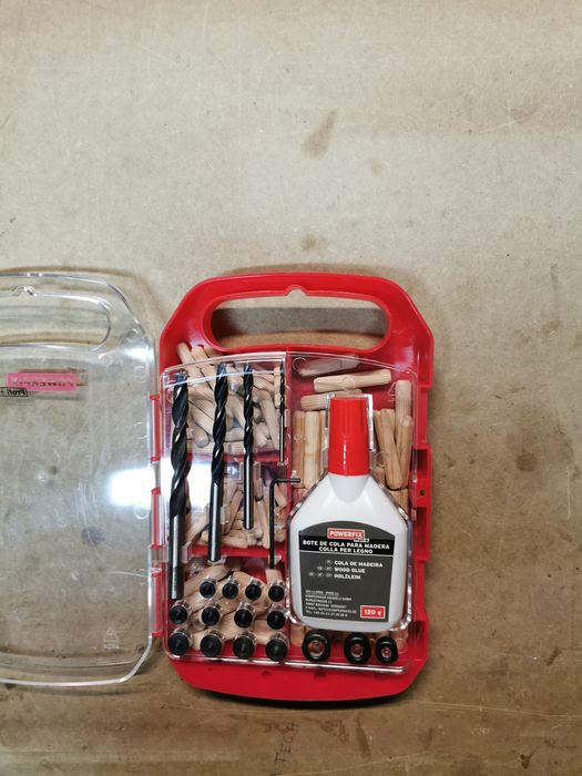 Conjunto de furação para cavilhas da POWERFIX