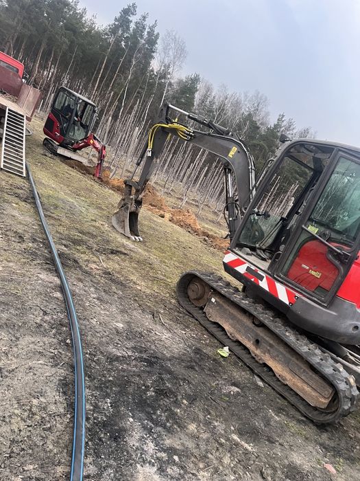 Usługi minikoparka 5ton