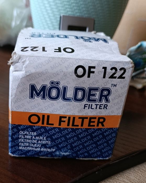 Новый масляный фильтр of 122
