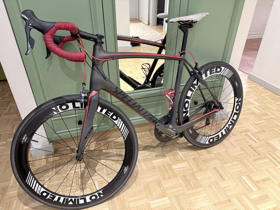 Szosa r58 Specialized Roubaix SL4 Expert Ultegra koła karbon 60/80