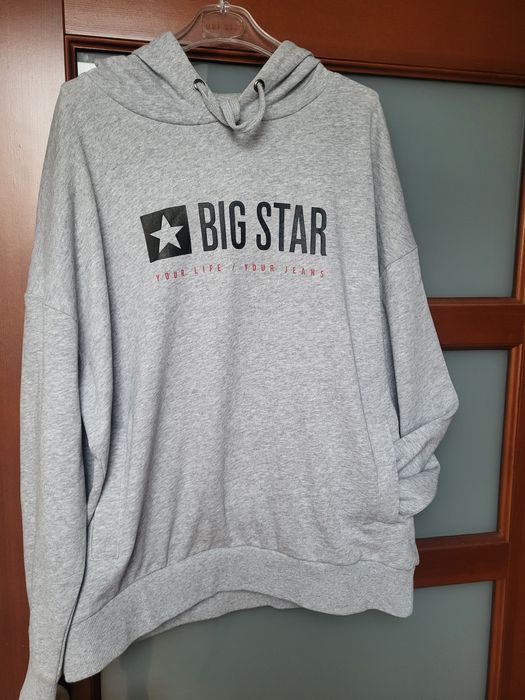Szara bluza Big Star rozm.M oversize jak nowa