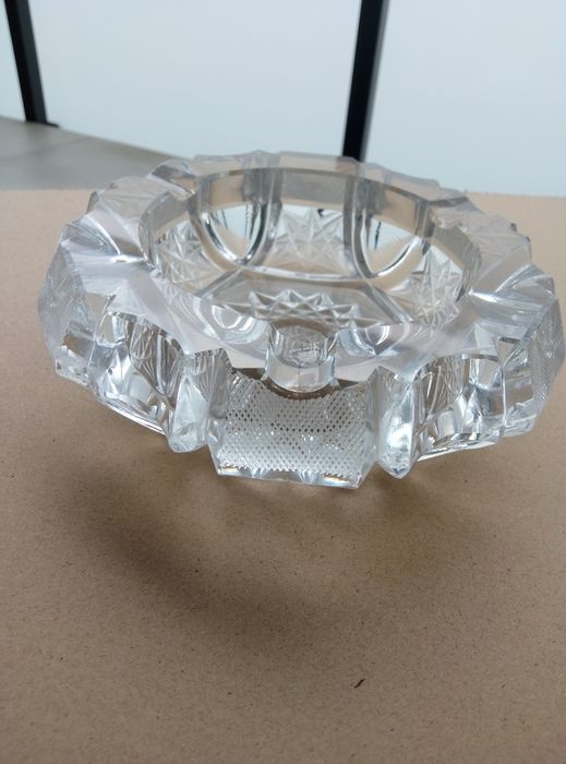 Popielniczka kryształ PRL