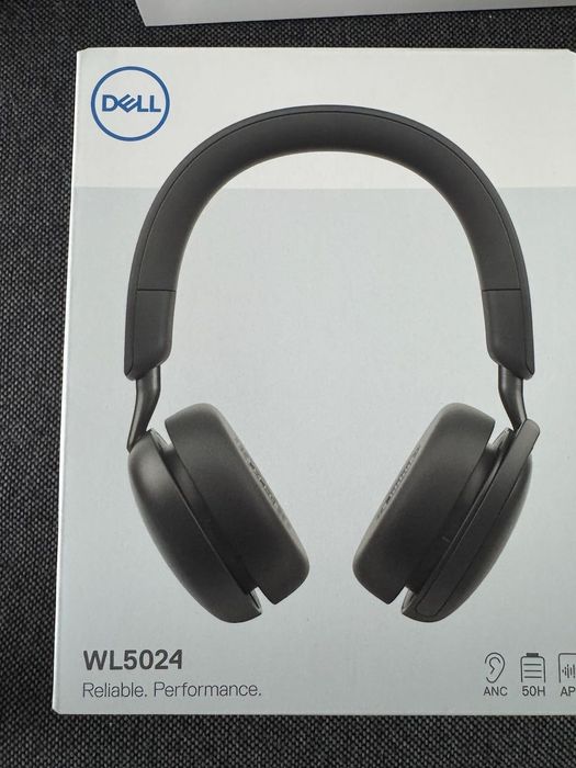 Słuchawki nauszne bezprzewodowe DELL WL5024 ANC, Bluetooth 5.3