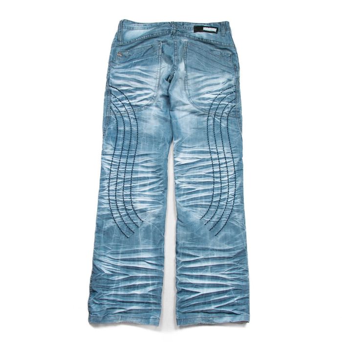 Spodnie jeansowe y2k Kosmo&Lupo 32us niski stan drip japan style