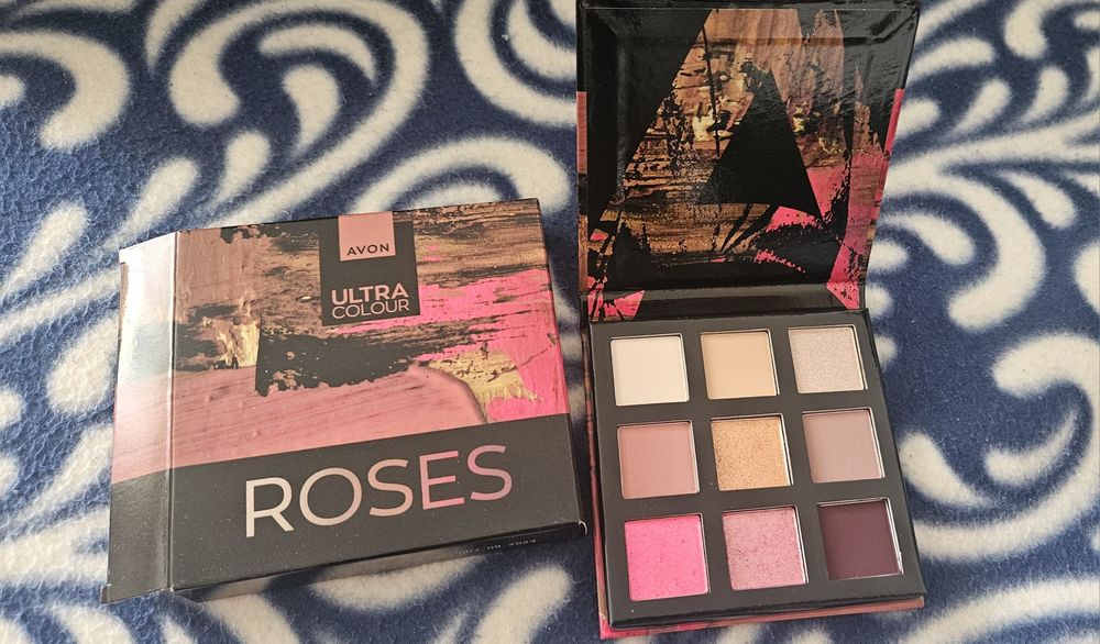 Avon paletka cieni do oczu ULTRA Color ROSES