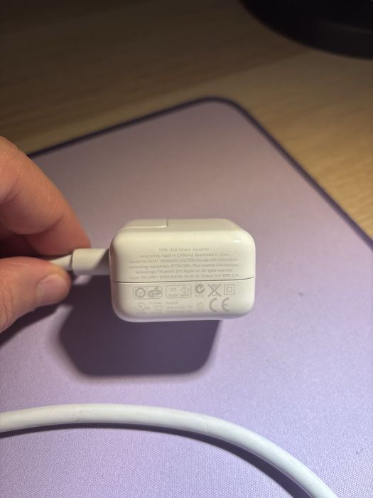 Oryginalny zestaw Apple – 10W USB Power Adapter + kabel zasilający