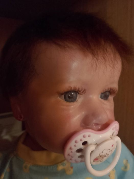 Lalka bobas w typie reborn Saskia - 57cm