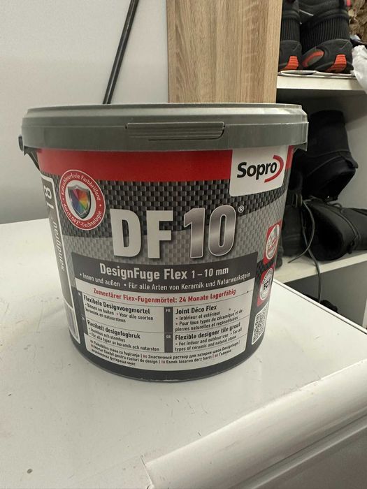 SOPRO DF10 fuga elastyczna Piaskowo szary 18