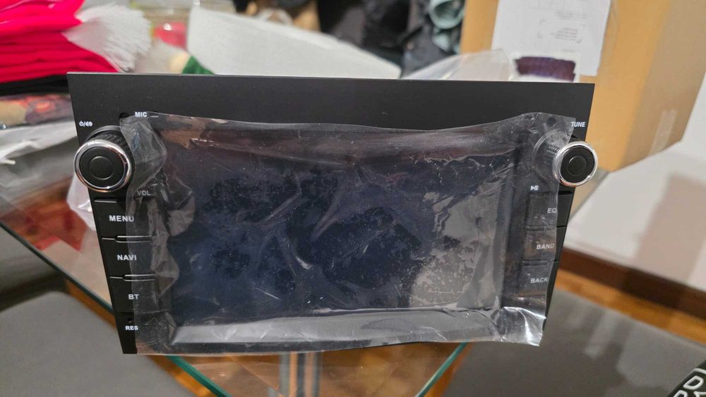 Auto Radio android com carplay 2Gb Ram + 64 Gb Memória